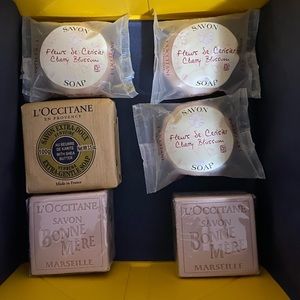 New! L’Occitane 6 pc Hand Soap Set